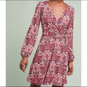 Anthropologie Maeve Paisley Dress